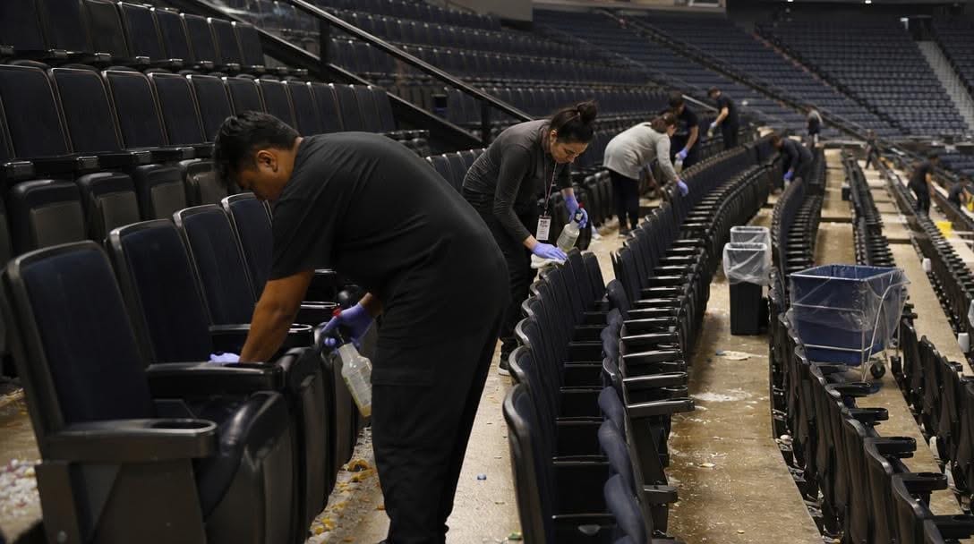 Bleacher, Seating, and Spectator Area Cleaning — C & C Commercial Cleaning Services Inc, Halifax