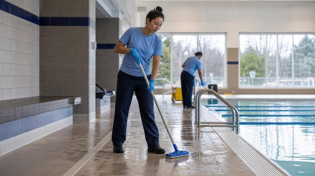 Pool Deck and Aquatic Area Disinfection Standards — C & C Commercial Cleaning Services Inc, Halifax